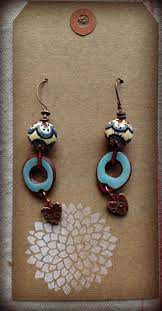 Yesterday I Went Out To Joann Fabrics On My Way Home From Work And Picked Up Some Things For M Bohemian Jewelry Earrings Jewelry Show Jewelry Organizer Storage