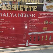 Antalya kebab toulon
