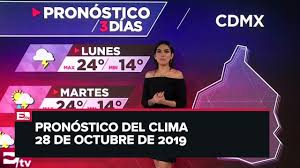 En clima podrás encontrar el pronóstico de nubosidad para perú. Clima Para Hoy 28 De Octubre De 2019 Youtube