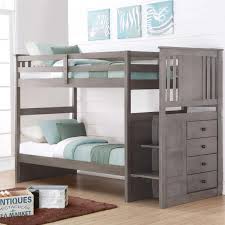 26 x 36 x 40 inches. Donco Trading Company Slat Gray Twin Stairway Bunk Bed 2204 Ttsg Goedekers Com Dvuhyarusnye Krovati Dlya Malchikov Dvuhyarusnye Krovati Dlya Detej Prostranstvo Loft