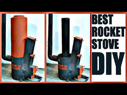 Fill the space with vermiculite, rockets, etc. Best Rocket Stove Diy Plans Youtube
