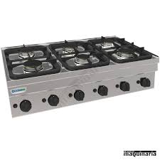 Escoge el horno haceb ideal para ti. Cocina Industrial A Gas Sin Mueble Clpc105g6 Con Seis Quemadores