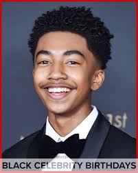 Happy 20th Birthday to Actor Miles Brown! He's known for starring in  black-ish, Star Wars, and Boy Genius. 🎈🎵🎶🎊🎂🥳
