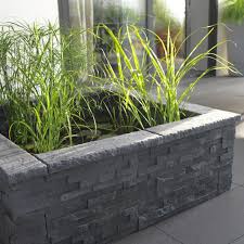 Muret 2 Faces Graphite 50 X 11 Cm Amenagement Jardin Escalier De Jardin Dessus De Muret