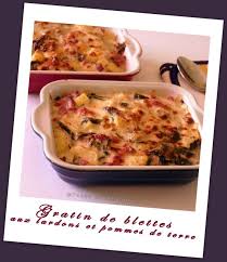 Gratin De Blettes Aux Lardons Et Pommes De Terre Pause Gourmandises