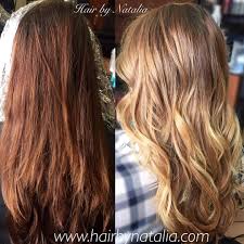 Add dimension and shine to dark brown hair with the addition of some subtle highlights in a shade like mahogany. Balayage Hair Color Honey Blonde Balayage Highlights First Round Of
