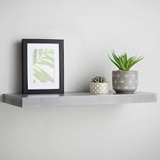 Wall shelves turn empty walls into a museum of you where you can store and show off your things. Bookcases Shelving Storage Floating Wooden Wall Shelves Shelf Wall Storage 60cm Grey Home Furniture Diy