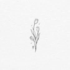 30 Ways To Draw Flowers Tulip Tattoo Tattoos Small Flower Tattoos