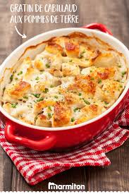 Gratin De Cabillaud Aux Pommes De Terre Recette Recettes De Cuisine Recette Poisson Recette