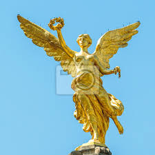 El ángel was built in 1910 during the presidency of porfirio díaz by architect antonio rivas mercado, to commemorate the. El Angel Monumento A La Independencia Mexico Pinturas Para La Pared Cuadros Turista Edificio Historico Ciudad De Mexico Myloview Es