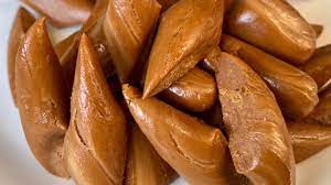 When butter is melted, whisk in 2 tablespoons heavy cream. How To Make Ghanaian Fine Toffee A Caramelized Condensed Milk Made Easy Youtube