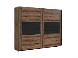 Maybe you would like to learn more about one of these? Elegant Large Sliding Door Wardrobe Hanging Rail Bedroom Storage Unit Oak Black Impact Furniture