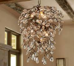 Pottery barn mccarthy glass pendant short w ceiling light fixture antique bronze. Glam Pottery Barn Chandeliers On Sale At 20 Off Candie Anderson