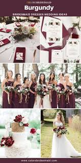 Dusty blue and burgundy are definitely hot colors for 2018! 20 Best Burgundy Wedding Color Palettes Colorsbridesmaid