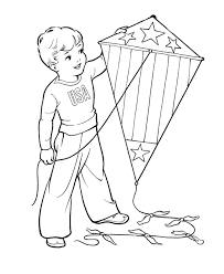 Children age 3 and under: Free Printable Kite Coloring Pages For Kids