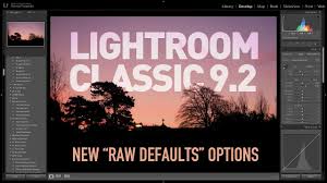 How to use lightroom 5. New Raw Defaults Options In Lightroom 9 2 First Look Youtube