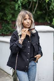 Denim Work Coiffure Carre Court Carre Court Frange Coiffure