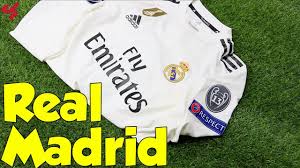 With real, what happens is they win trophy after trophy. Adidas Real Madrid Sergio Ramos 2018 19 Ucl Home Jersey Unboxing Review From Subside Sports Youtube
