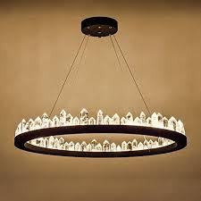 Hand made turkish moroccan style mosaic table desk lamp light usa std m globe. Amberlight Modern Crystal Led Chandelier Light Metal Ring Iceberg Dining Room Ceiling Light Lamp Dia 1 Lamps Living Room Crystal Lamp Pendant Lamp Living Room