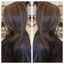 Chocolate Brown Hair Color With Dark Caramel Highlights Gives A Very Soft Natural Look Hair Highlights Brown Hair With Highlights Hair