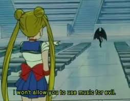 Bishoujo Senshi Sailor Moon S Kurukkurin Rom I Won T Allow You To Use Music For Evil Sailor Moon Funny Sailor Moon Quotes Sailor Moon