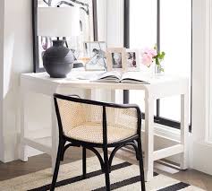 Because of the gracefully rounded back, barrel chairs look. Barrel Back Cane Dining Armchair Pottery Barn