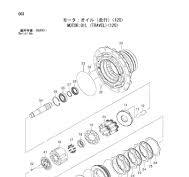 ZX120 [1S1] MOTOR;OIL (TRAVEL)<120> Hitachi HOP online 9188016