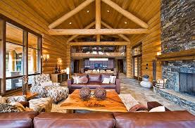 Okanagan Log Home By Sticks And Stones Design Group Inc Homeadore Cabin Interior Design Log Home Interior Log Cabin Interior