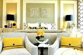 Ideally, it should remind you of sunny days. Black Yellow Bedroom Decor White Decorating Ideas Freshsdg