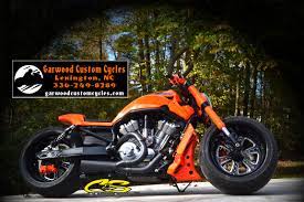 2010 Custom Harley Davidson V Rod Muscle Juggernaut One Of A Kind Custom Neon Orange With Graphic Custom Motorcycle Shop Custom Street Bikes Custom Cycles