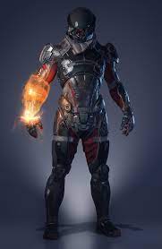 Mass Effect Andromeda User Interface Design On Behance Futuristic Armour Mass Effect Mass Effect Art