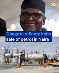 The petrol unit at Nigeria's 650,000 barrel-per-day Dangote refinery may be  shut for 2-3 months for repairs, Reuters news agency reports. Read more:  https://trt.global/afrika-english/article/7764c3cebbd9
