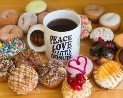 Half of the interior of the station was dedicated to a donut shop named: Order Peace Love Little Donuts Robinson Delivery Online Pittsburgh Menu Prices Uber Eats