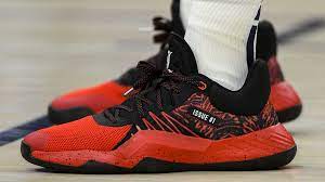 Featuring a white colorway, lightweight mesh upper, engineered lacing, rubber outsole for ultimate durability, bounce midsole, and textile lining to complete the look. Donovan Mitchell Sports Louisville Themed Shoes Watches Cardinals Beat Duke