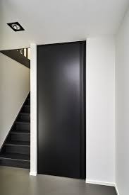 All Black Interior Door From Floor To Ceiling Made To Measure By Anywaydoors These Bespoke Do Black Interior Doors Doors Interior Modern Glass Doors Interior