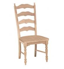Maine Ladderback Chairs Dining Chairs Unfinished Dining Chairs Unfinished Furniture