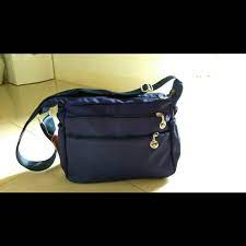 Waistbag wanita ax802 tas selempang lipat cewek parasut tas waterproof ls. Tas Wanita Selempang Bahan Parasut Longchamp Barang Mewah Tas Dompet Di Carousell