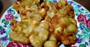 Taruh tepung bumbu, tepung beras, dan merica dalam wadah, aduk rata. 10 258 Resep Tela Tela Goreng Enak Dan Sederhana Ala Rumahan Cookpad