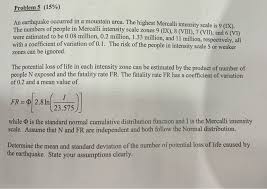 The central time zone is also known as. Solved Problem 5 15 Occurred In A Mountain Area The H Chegg Com