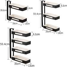 One surefire way to add an embellishment to your home decor is to search for creative and decorative shelves to put up on your walls. Kitchen Rack Rotatable Hanging Storage Life Changing Products