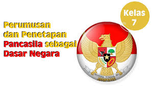Kelas 7 Ppkn Perumusan Dan Penetapan Pancasila Sebagai Dasar Negara Youtube