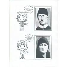 Ataturk Posteri Kalip 2 Boyama Sayfalari Sanat Rozet