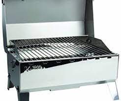 Amazon Com Kuuma Premium Stainless Steel Mountable Gas Grill W Regulator By Camco Compact Portable Size Perfect F Portable Barbecue Folding Bbq Camping Grill