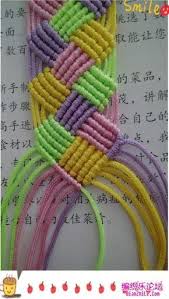 4 Color Braid Macrame Macrame Bracelets Macrame Jewelry Micro Macrame