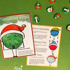 These printable christmas gross motor action cards can be used to add christmas games for preschoolers and movement activities. Christmas Mindfulness Activities 25 Days Of Merry Mindfulness