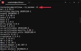 How To List Installed Packages In Linux - Ostechnix