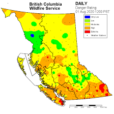 When the map is in focus, use the arrow keys to pan the map and the plus and minus keys to zoom. Fire Activity Heats Up In B C S Southern Interior No Homes Threatened Globalnews Ca