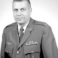 U.S. Army Capt. Mike Van Dyke, the outgoing commander