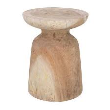 Akoni Side Table Natural Side Table Furniture Decor