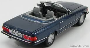 Norev B66040622 Scale 1 18 Mercedes Benz Sl Class 300sl Cabriolet R107 1985 Blue Met Mercedes Benz Mercedes Benz Classic Mercedes Sl